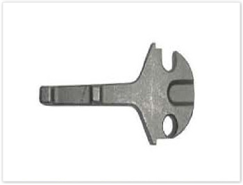 Rail shoulder by forging